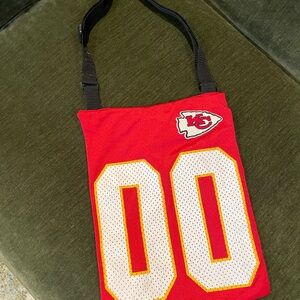 Red Sports Team Crossbody Bag